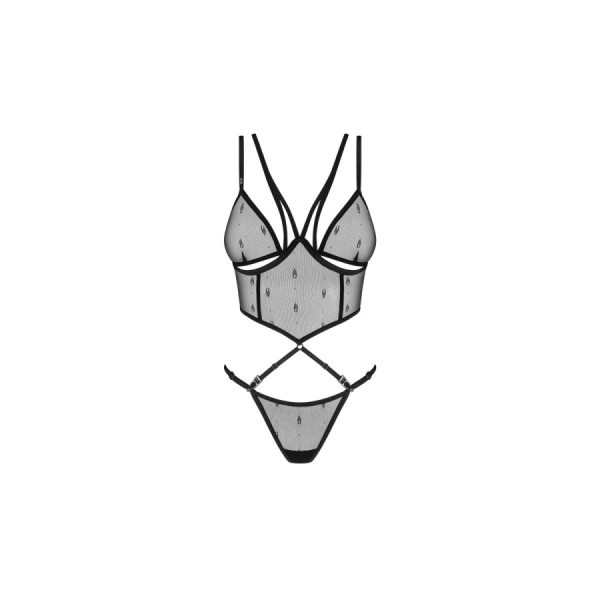Anniverse special top et string - Noir